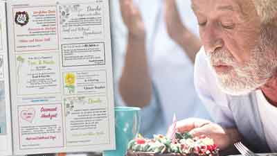 Familienanzeige aufgeben persönliche Anlässe teilen