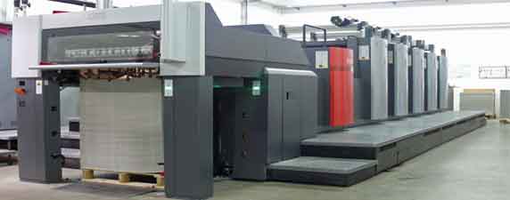 Speedmaster HEIDELBERG SX 74-5+Lack