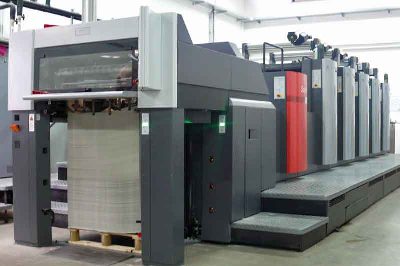 Druckmaschine Speedmaster SX 74/5+Lack