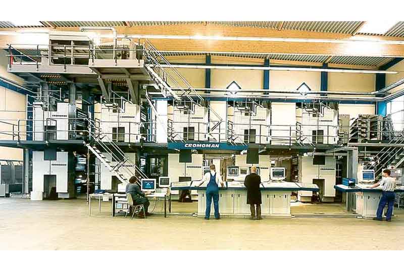 Druckmaschine 80 Seiten