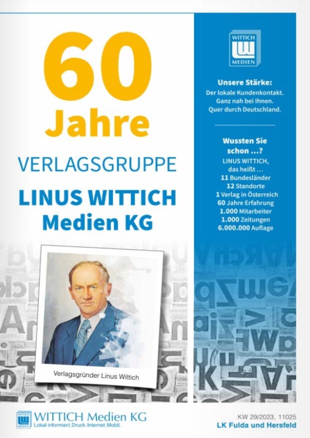60 Jahre LINUS WITTICH Herbstein